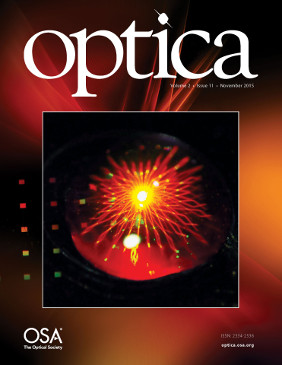 Optica cover, 20 November 2015, Volume 2, Issue 11
